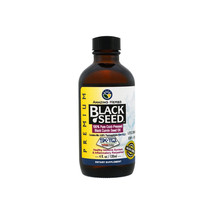Amazing Herbs Black Seed Cold-Pressed Black Cumin Seed Oil, 4 Ounces - £18.47 GBP