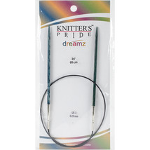 Knitter&#39;s Pride-Dreamz Fixed Circular Needles 24&quot;-Size 3/3.25mm - £13.71 GBP