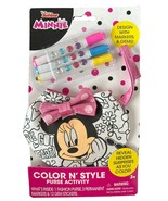 Minnie Mouse Bow-tique Color N&#39; Style Purse Activity - Design w/ Markers... - £9.32 GBP