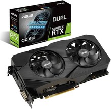 Asus Ge Force Rtx 2060 GDDR6 Dual-Fan Evo Graphics Card (DUAL-RTX2060-O6G-EVO) - $186.99