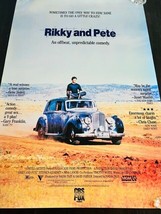 Movie Theater Cinema Poster Lobby Card vtg 1988 Rikky Ricky Rickey and Pete RARE - £31.49 GBP