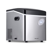NewAir 50 lbs. Portable Ice Maker - Stainless Steel**USED ONCE ONLY**  Excell... - £178.26 GBP