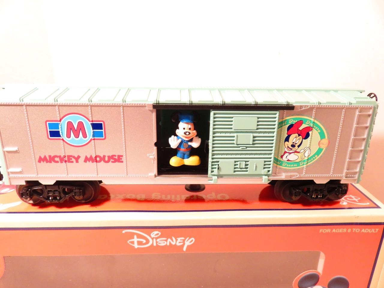 Primary image for LIONEL TRAINS 36783 MICKEY MOUSE OPERATING BOXCAR - 0/027- NEW - B25