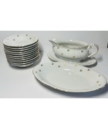 Winterling Bavaria Small Bowls Gravy Dish Garnish Dish Pattern #37 - $94.56 CAD