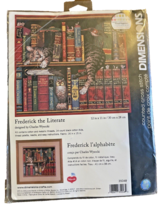 Kit Counted Cross Stitch Dimensions Frederick the Literate #35048 New Wy... - $15.76