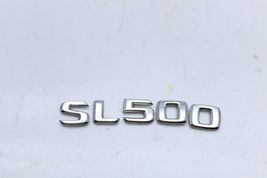 2003 MERCEDES-BENZ SL500 EMBLEM BADGE LETTERING Q0465 image 8