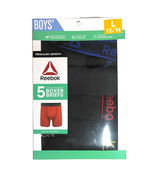 Boys Performance Boxer Briefs Reebok Size Large 12/14 Black 5 Pack New i... - $17.75 CAD
