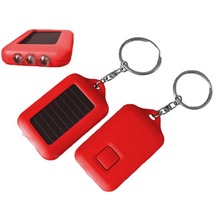 Solar rechargeable mini led flashlight keychain - £12.57 GBP