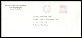 1948 US Cover - Interstate Container Corp, Brooklyn, New York, Meter D1  - £2.36 GBP