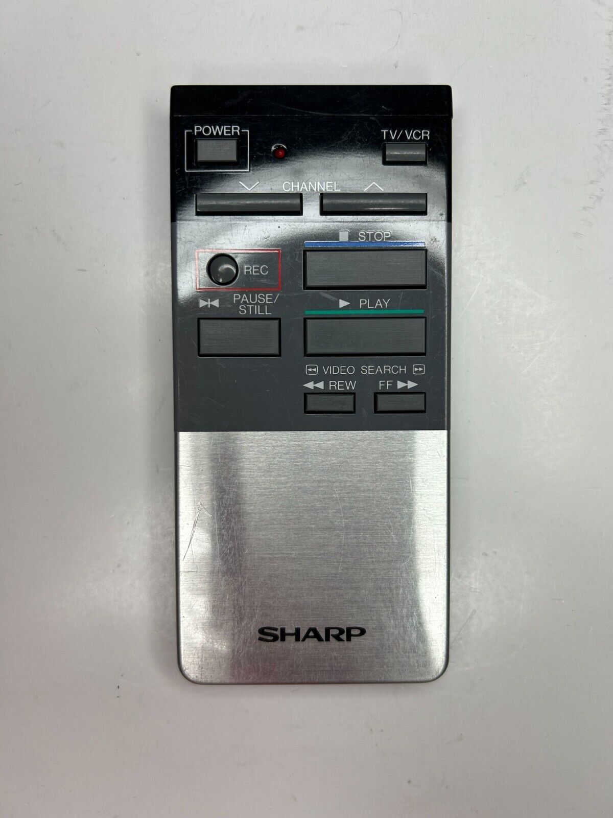 Sharp RRMCG0120GESA VCR Remote Control, OEM for VC6847 VCH64U VC685U  			