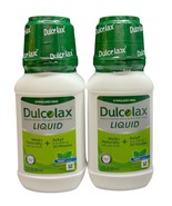 (2) Dulcolax Saline Laxative Liquid Mint Flavor Stimulant Free 12oz Exp ... - $54.86 CAD