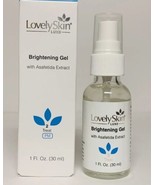 Lovely Skin LUXE Brightening Gel Asafetida Extract Pigmentation 1oz FULL... - $17.75