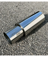 NIB HKS OEM HI-POWER UNIVERSAL SINGLE EXHAUST MUFFLER Inlet 2.5 Outlet 4... - $97.90
