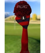 new #1 RED BLUE POM POM headcover golf club head cover fits Taylormade d... - £11.52 GBP