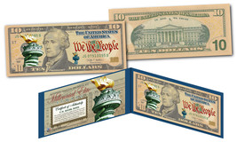 Millennial Elite Series Genuine $10 Bill Alexander Hamilton Symbols Of Freedom - £22.00 GBP