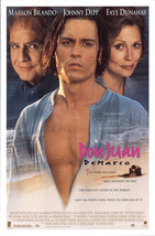 1995’s DON JUAN DEMARCO original folded D/S 27x41 O/S poster - $27.41 CAD