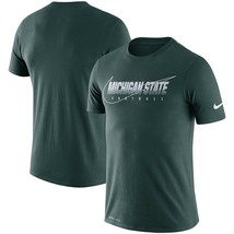 Michigan State Spartans Mens Nike Dri-Fit Cotton Facility T-Shirt - XXL/XL/L NWT - £20.29 GBP