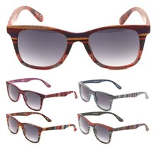 Square Native American Print Sunglasses Abstract Retro Designer Fashion Classic - £7.77 GBP