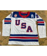 Matthew Tkachuk #19 White Team USA Winter Olympics 2026 ALL Stitched - $76.00