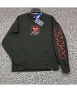 Chicago Bulls Sweatshirt Women Medium Black Fanatics Pullover Long Sleev... - $527.87 MXN