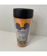 Mickey Mouse Go Ahead…I&#39;m All Ears Travel Coffee Mug Newspaper Tumbler - £11.10 GBP