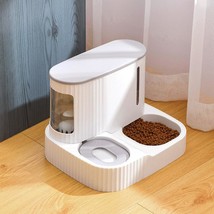 Pet Oasis: Automatic Cat Drinking Fountain And Feeder - £42.32 GBP