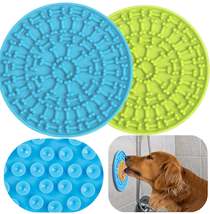 Dog Lick Pad 2 Pack Grooming Training Aid - £5.11 GBP