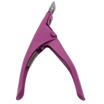 Acrylic Nail Cutter - False Nail Tip Cutter - With Spring - *PURPLE* *USA* - $3.50