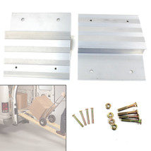 2 pc 8&quot; Aluminum Ramp Top Metal Plate Kit for Loading RV Trailer Truck V... - £23.05 GBP