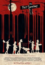 Pet Sematary Poster Horror Movie Stephen King Art Film Print 11x17&quot; 24x36&quot; 27x40 - £8.57 GBP+