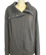d&amp;Co. Denim &amp; Company Black Knit Jacket Size 2X - €24,30 EUR