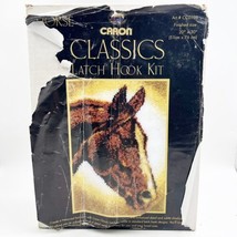 Caron Classics Latch Hook Rug Kit #CC0103 HORSE 20&quot; x 30&quot; with latch hook - $19.99