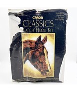 Caron Classics Latch Hook Rug Kit #CC0103 HORSE 20&quot; x 30&quot; with latch hook - £15.63 GBP