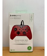 NEW XBOX PdpGaming App-Enacbled Phantasm Red: Rouge Fantasme Wired Contr... - $638.48 MXN