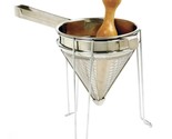 Norpro Stainless Steel 642 Chinois with Stand and Pestle Set, 9&quot; x 7&quot; x 7&quot; - $90.99