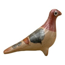 Tonala Mexican Folk Art Pottery Ceramic Bird Figurine Dove 5” - £17.59 GBP