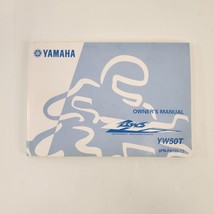 Yamaha BWS Sport Scooter 2005 Owner's Manual YW50T English Spanish Booklet - $29.02