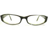 BCBGMAXAZRIA Eyeglasses Frames VITTORIA CEL Green Oval Full Rim 51-16-130 - $37.18