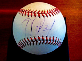 Hanley Ramirez 2006 Roy Marlins Red Sox Dodgers Signed Auto Oml Baseball Jsa - £48.61 GBP