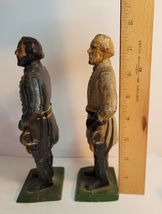 Antique Cast Iron Civil War Figurines Doorstops or BookEnds image 3