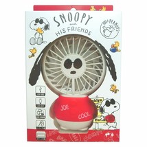 SNOOPY Handy Fan Light up Tabletop, standing type, Portable Fan - £43.11 GBP