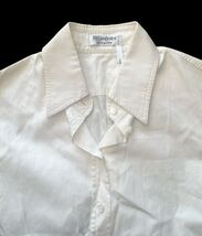 Yves Saint Laurent Rive Gauche White Button Shirt Women 34 Made in Italy Cotton image 2