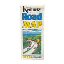 Vintage 1977 Kentucky Road Map Official State Highway and Parkway Travel - $6.92