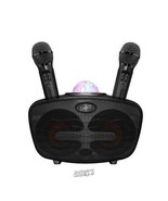 SuperSonic Bluetooth Speaker with 2 Microphones and Disco Ball - $156.22 CAD
