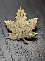 Vintage Sterling Silver Canadian Maple Leaf Sweetheart Lapel Hat Scatter... - $30.38