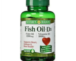 Nature&#39;s Bounty Fish Oil 1200mg + Vitamin D3 1000 IU, 90 Softgels - £22.40 GBP