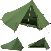 1 Person Trekking Pole Tent For Backpacking - Ultralight, No Trekking Po... - £43.86 GBP