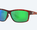 Costa Del Mar AA10OGMP Mag Bay Tortoise frame Green 580P plastic POLARIZ... - $138.59