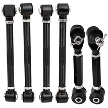 6Pcs Rear Lower &amp; Upper Camber Control Arms Toe for Acura TSX 2004 - 2008 - £108.73 GBP