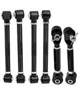 6Pcs Rear Lower &amp; Upper Camber Control Arms Toe for Acura TSX 2004 - 2008 - £110.80 GBP